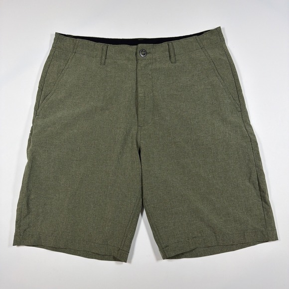 Volcom Other - Volcom Surf&Turf Hybrid Shorts Mens 34 Green Heather 4-Way Stretch